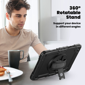 Étui robuste pour <span class=keywords><strong>Samsung</strong></span> TAB A11 PLUS 11,0 pouces avec emplacement pour stylet, bandoulière, rotation à 360° °   Support rotatif, housse de protection antichoc - Product Image 5