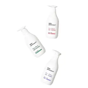 Vente en gros de shampooing à la biotine anti-amincissement avec étiquette or originale, parfum naturel terreux, bloqueur de DHT à base de plantes, produits épaississants pour les cheveux