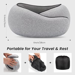 <span class=keywords><strong>Cuscino</strong></span> da <span class=keywords><strong>Viaggio</strong></span> Ergonomico Personalizzato in Memory Foam a Lento Ritorno, Supporto per il <span class=keywords><strong>Collo</strong></span> per Aereo - Product Image 2