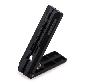 Herramienta de corte de revestimiento de barras guía de fibra óptica de longitud fija, plegable 2 en 1, de plástico negro - Product Image 1