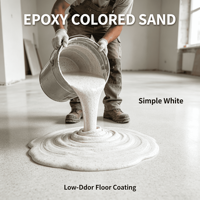 Peinture pour sols en sable coloré époxy, effet carrelage marbre, écologique, haute dureté, imperméable, revêtement liquide couleur personnalisée