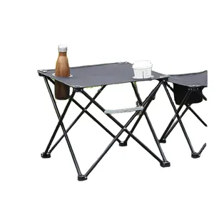 Camping, dining, chess, leisure table and chair set, portable ultra light camping, beach party table and chair set