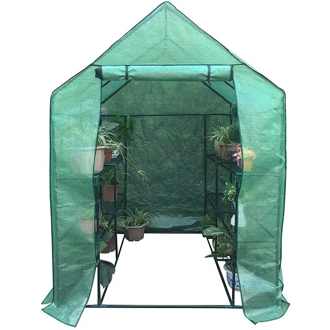 Walk-In Greenhouse Outdoors With Observation Windows Large Plant Greenhouse Multi-span Greenhouses