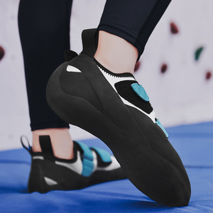 Zapatillas de Escalada en Roca para Interiores y Exteriores con Doble Correa, Antideslizantes, Ajuste Preciso, Parte Superior Transpirable y Cómoda, Goma Adhesiva Ligera - Product Image 2