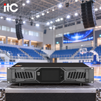 Amplificateur de puissance 2*760W 8Ω 4 canaux classe D, amplificateur audio réseau, prix fabricant