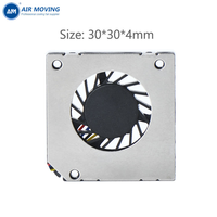 Ventilateur axial de refroidissement ultra-plat haute vitesse DC 30x30x4mm 5V 9500 tr/min AMB3004M5H pour micro-appareils