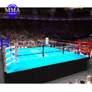 MMA ONEMAX boxing ring corner pads vve boxing ring 18 by 18 huge wrestling rope for boxing ring