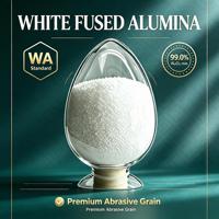 Alumine blanche fusionnée haute résistance F40 WA 99,0 % AlO, granulats de sablage (grains 9,0 Mohs multi-tailles) pour machines lourdes de chantier naval