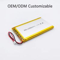 Batterie rechargeable à semi-conducteurs 3,7 V 1000 mAh Modèle 102050 pour enceintes Bluetooth, lampes frontales, microphones sans fil -20°C +40°C