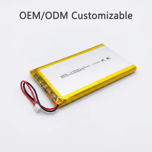 블루투스 스피커 헤드램프 무선 마이크용 3.7V 1000mAh 충전식 리튬 폴리머 배터리 - Product Image 1