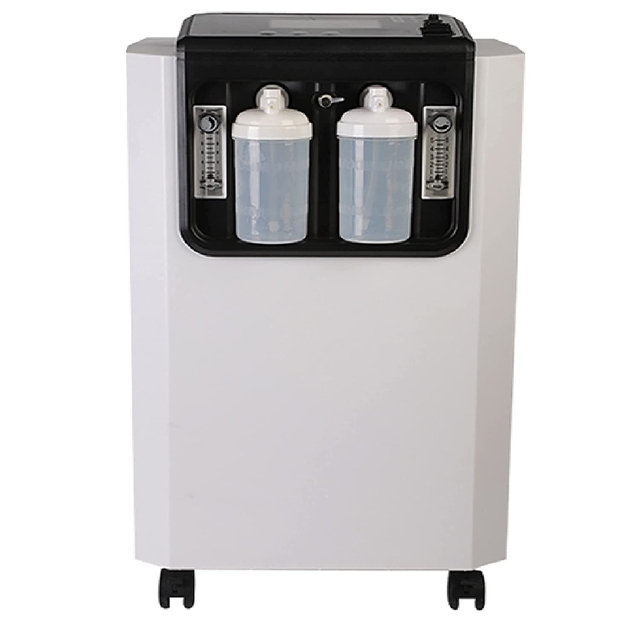 Double Display Dual Flow 10 Liter Oxygen Concentrator Owgels 10 Lpm Mobile Oxygen Concentrator with Nebulizer Medical