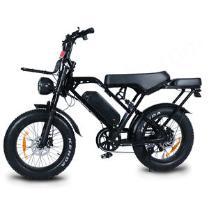 X80 Pro 20 pulgadas Fat Tire bicicleta de montaña eléctrica 48V 250W Motor sin escobillas batería de litio 15Ah doble suspensión de largo alcance - Product Image 6