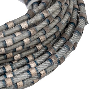 Fio Diamantado para Corte a Seco com Solda a Vácuo para Mármore com Diâmetro de 10,5mm; 11mm; - Product Image 3