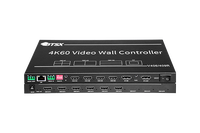 Contrôleur de mur vidéo et processeur vidéo Bitvisus pour écrans LED, construction métallique, résolution 3840x2160