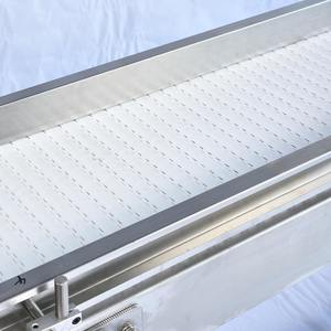 2024 Venta caliente nuevo transportador de <span class=keywords><strong>cadena</strong></span> de plástico Pom Correa botella tarro de vidrio maquinaria transportadora con engranaje de Motor para planta de fabricación - Product Image 3