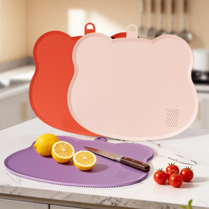 TPU Chopping Board Food Grade Antibacterial Flexible Irregular Shape For <b>Kitchen</b> Fruit Vegetable Cutting - Product Image 1