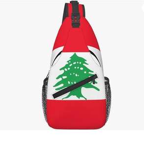 Drapeau lituanien <span class=keywords><strong>Sac</strong></span> à bandoulière personnalisé de haute qualité Sacs à dos à bandoulière Crack Chest Bags - Product Image 3