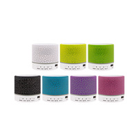 Personnalisé Portable Mini Sans Fil Bluetooth TF Usb Son Stéréo Subwoofer Audio Colorful LED Luminous Wireless Speaker Cadeau