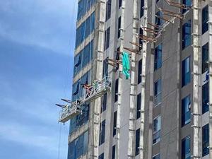 Jiuchuang nhà sản xuất chuyên nghiệp Cung cấp Treo Giỏ cho cao Xây Dựng Thương hiệu mới bị đình chỉ làm việc nền tảng - Product Image 4