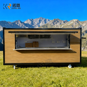 Restaurante Prefabricado en Contenedor Marítimo en Venta, Unidad de Comedor Modular para Exteriores, Tienda de Comida Rápida Llave en Mano, <span class=keywords><strong>Europa</strong></span> - Product Image 2