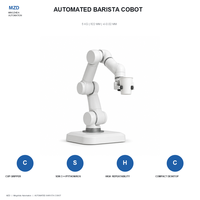 Robot de palettisation automatique MZD 300 palettes par heure, empileur personnalisé avec système de convoyeur d'alimentation