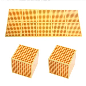 Jeu de banque éducatif Montessori en bois pour la petite enfance, mathématiques, 3-6 ans, version internationale, boîte blanche - Product Image 3