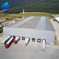 Almacén de Estructura de Acero Prediseñada y Duradera para Centro de Distribución Logística