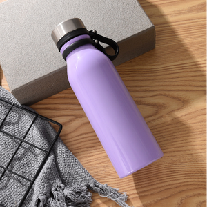 الإبداعية هدايا الشركات الاجتماع السنوي سيليكون رجاجات طبخ مع مقبض مكنسة من الفولاذ المقاوم للصدأ معزول زجاجة المياه - Product Image 6