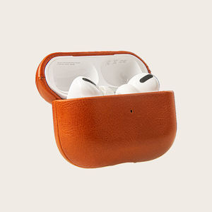 <span class=keywords><strong>Boman</strong></span> Luxury Custom Designer Housse de protection en cuir véritable pour airpods 2 3 Pro - Product Image 6