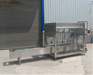 Machine de remplissage de pesage d'huile à moteur liquide de nettoyage de tambour de jerrycan automatique - Product Image 6