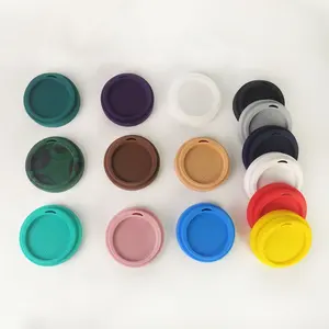 Tampa de caneca de silicone, imperdível na austrália, único, 8cm e 9cm, design de lua, tampa de copo, copo de café da cor tan, tampa