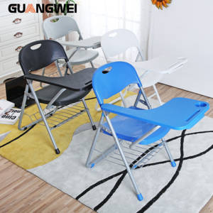 Modern taşınabilir öğrenci katlanır sandalye yazı tahtası kitaplık okul ofis toplantıları için dayanıklı istiflenebilir eğitimler - Product Image 4