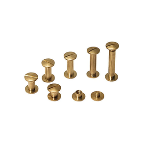 Premium Brass File <b>Screw</b> Thread Hardware for Industrial Automotive and Home Use - Product Image 1