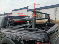 Kit de support de toit universel en aluminium 4x4 pour benne de pick-up tout-terrain, modèle JZ-A-031