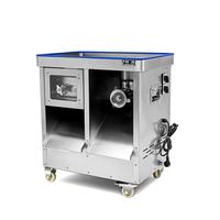 Nouvelle Hachoir à Viande Électrique Automatique Commerciale à Double Moteur Haute Puissance avec Ensemble de Lames Détachables et Tête de Broyage
