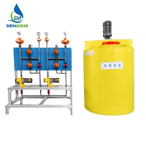 Pac/pam automatic dosing device chlorine dioxide acid-base regulating liquid dosing system sewage treatment equipment