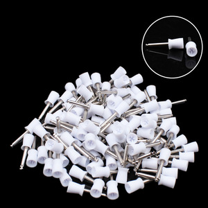 12 tazas de pulido dental con cerdas de nailon puntiagudas para limpieza de dientes, cuidado bucal para adultos - Product Image 3