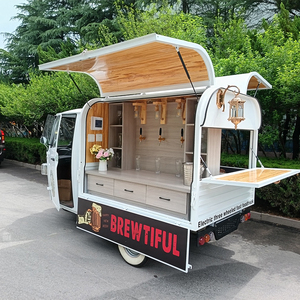 Cute Little Food Truck Mobile Street Coffee Trailer Electro-Tricycle BBQ <b>Candy</b> Food <b>Cart</b> Multifunction Ice-Cream Car - Product Image 4