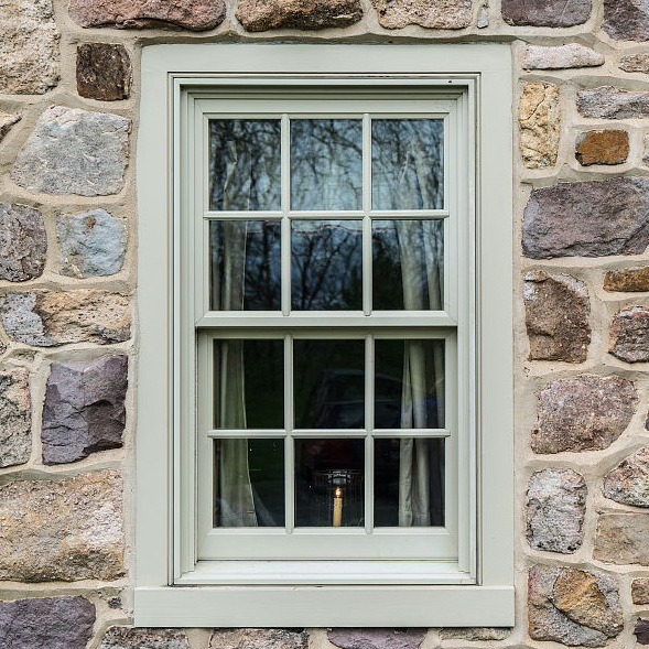 Aluminum Single Pane Double Hung Windows