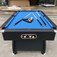 Table de billard classique 7 pieds (84 pouces) avec système de retour automatique des billes – Offre spéciale