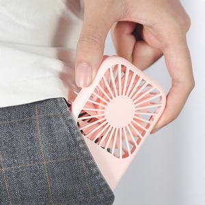 พัดลมมือถือขนาดเล็กพกพา5นิ้วพัดลมมือถือตั้งโต๊ะสำนักงานน่ารักพัดลมมือถือ7แผง3ความเร็ว - Product Image 4