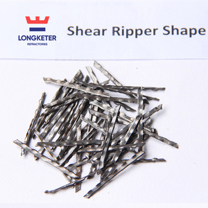 Fibre d'<span class=keywords><strong>acier</strong></span> réfractaire de qualité moyenne LKT, extraites à chaud, en <span class=keywords><strong>acier</strong></span> inoxydable, anti-fissuration, pour la découpe de matériaux coulés pour fours réfractaires - Product Image 5