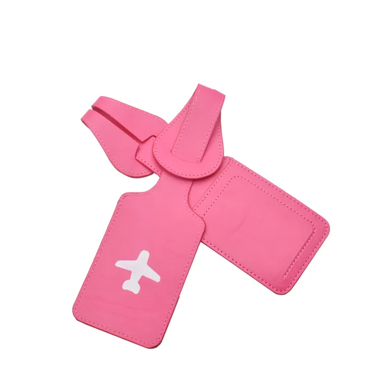 PU Leather Luggage Tag for ladies Travel Kits