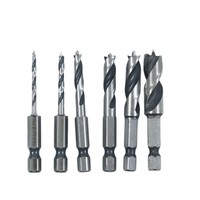 Lot de 6 forets à percussion de haute qualité en acier rapide HSS, vente en gros, catégorie de produits Big Tree : Forets