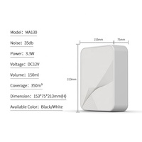 Diffuseur de parfum ultrasonique Maonoal M130, contrôle intelligent par application, sans bruit, capacité de 150 ml, éclairage LED pour usage commercial et hôtelier