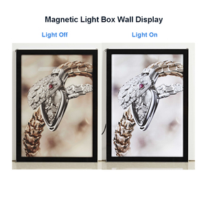 Hộp Đèn Nam Châm Quảng Cáo Mỏng Khung Áp Phích Phim <span class=keywords><strong>LED</strong></span> - Product Image 4