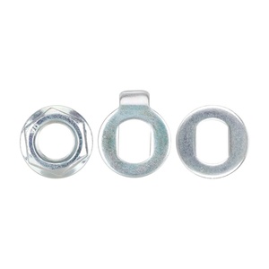 Joint d'étanchéité de moteur M14 en argent avec crochet anti-rotation pour accessoires de trottinette électrique Kukirin A1 - Product Image 1