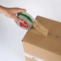 Ruban adhésif transparent haute résistance, forte adhérence, grande longueur pour la fermeture de cartons, l'expédition et le déménagement