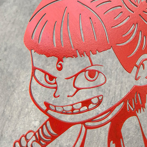 Stainless Steel <strong>Decorative</strong> Panels And Ornaments With Cartoon Anime Animal Designs Mirror-Finish 200 Series BS Standard - Product Image 1
