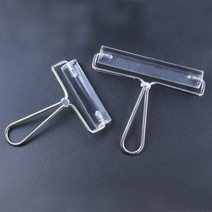 Rodillo acrílico con mango para esculpir <span class=keywords><strong>arcilla</strong></span> polimérica, herramienta de modelado artesanal, rodillo antiadherente, herramientas de cerámica - Product Image 3